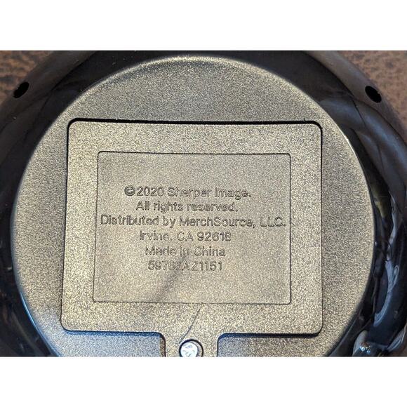 SHARPER IMAGE Star Projection DIGITAL CLOCK Nature Sounds Alarm Clock - Picture 4 of 8